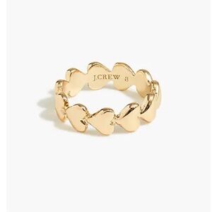 J. Crew Heart Ring